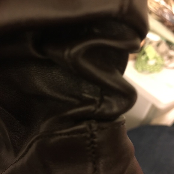 REDUCED! ✂NYLA NWOT brown leather platform booties - Picture 5 of 6